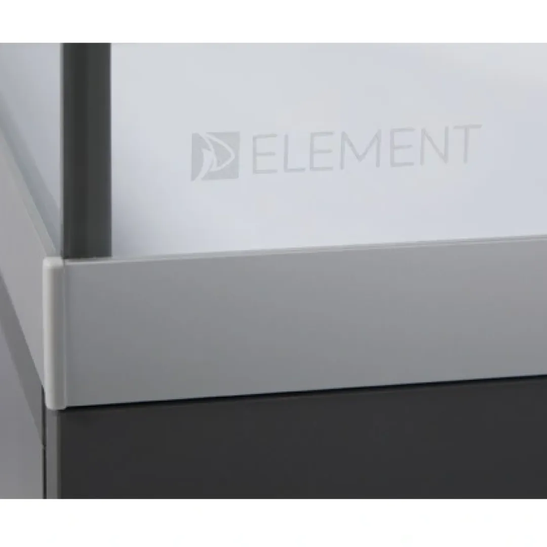 Akvastabil ELEMENT Akvarium 144 L Silver