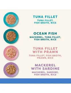 Applaws Hund & Katte mad Applaws Kattevådmad Fiskekasse sovs 12 x 70 g
