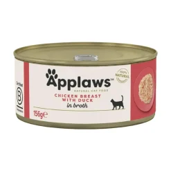 Applaws Hund & Katte mad Applaws kattevådmad Kylling og And 156 g