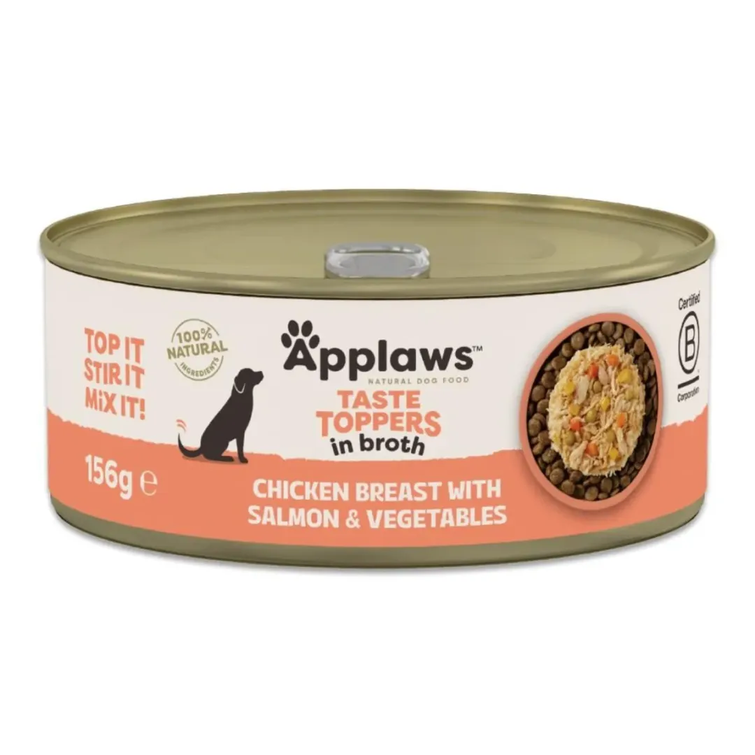 Applaws Hund & Katte mad Applaws multipack kylling i bouillon 8x156 gram