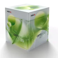 Aquael Akvarie Opti Bent Hvid 30 Liter