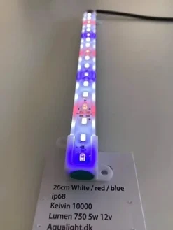 MiniZoo AquaLight LED Lampe RWB 26 cm 5 watt (dæmpbar)