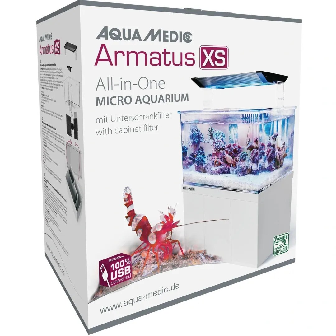 Aqua Medic Armatus XS Saltvandsakvarium med sump 4 Liter