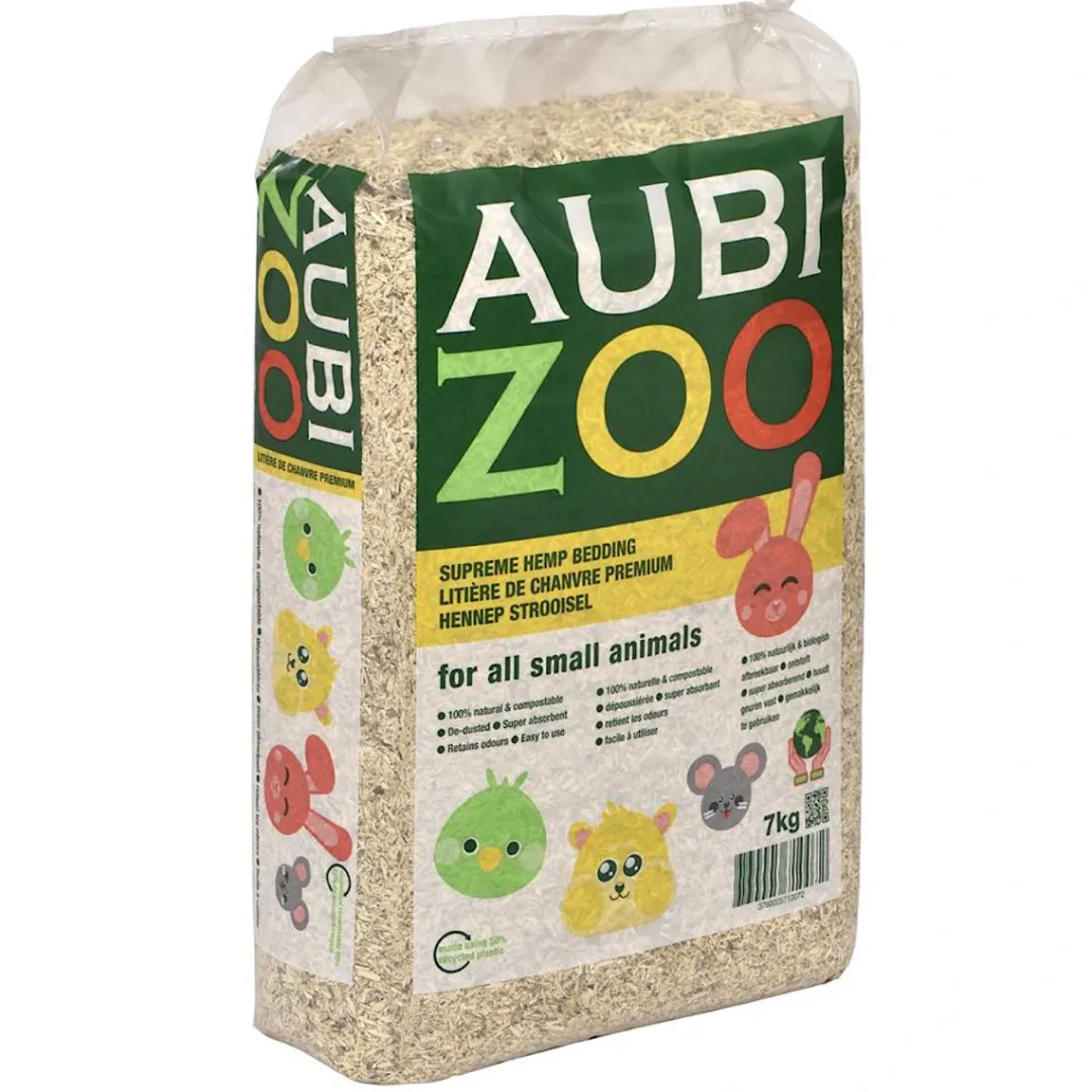 AUBIZOO Hampestrøelse 7 kg