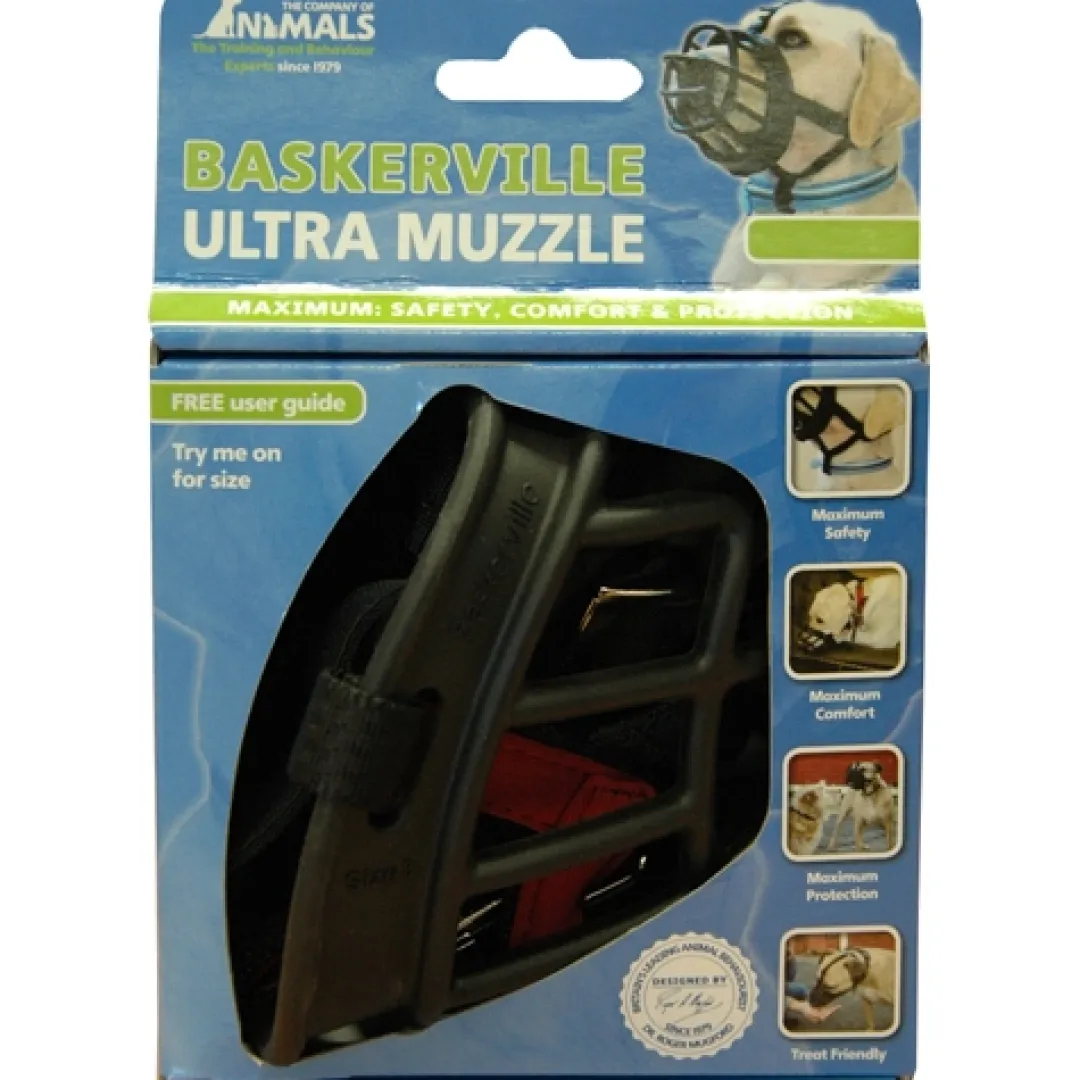 MiniZoo Baskerville Ultra mundkurv til hunde str. 3