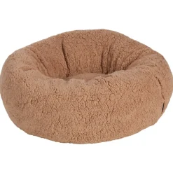 Flamingo Basket Felpa rund hundeseng 45x45x23 cm mocha