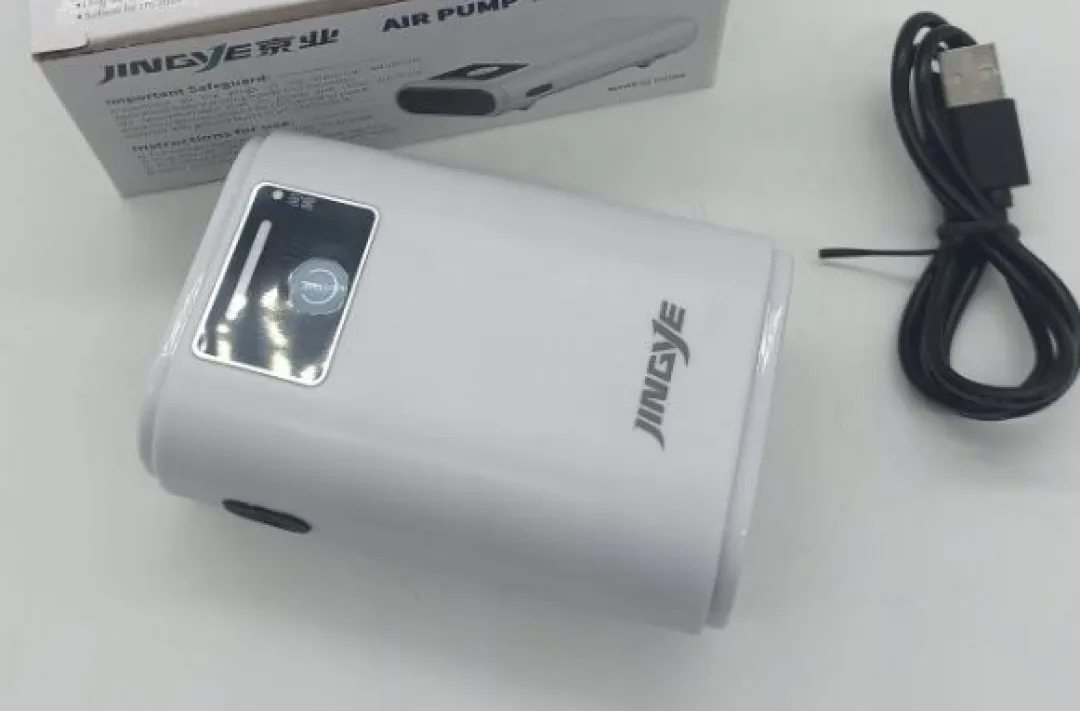 MiniZoo Batteridrevet luftpumpe 1,5 l/min USB opladet