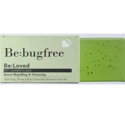 KW Hunde og Katteartikler Be Bugfree Be Loved Shampoo Bar 110 g