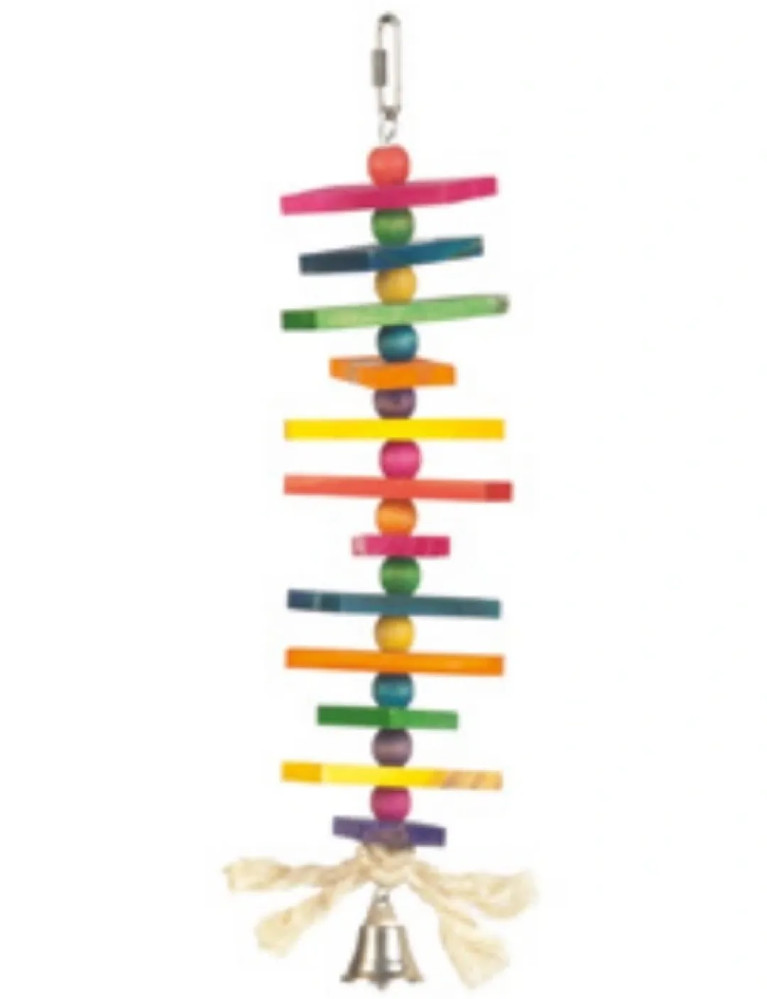 Beeztees Trælegetøj med klokke 35 cm