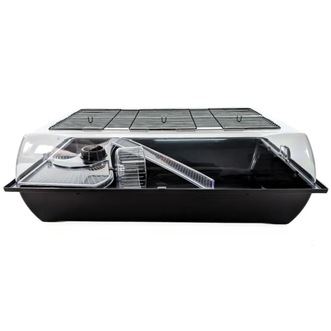 Inter-Zoo Big Alex hamsterbur Sort 78 x 48 x 26,5 cm - rummeligt hjem til din hamster