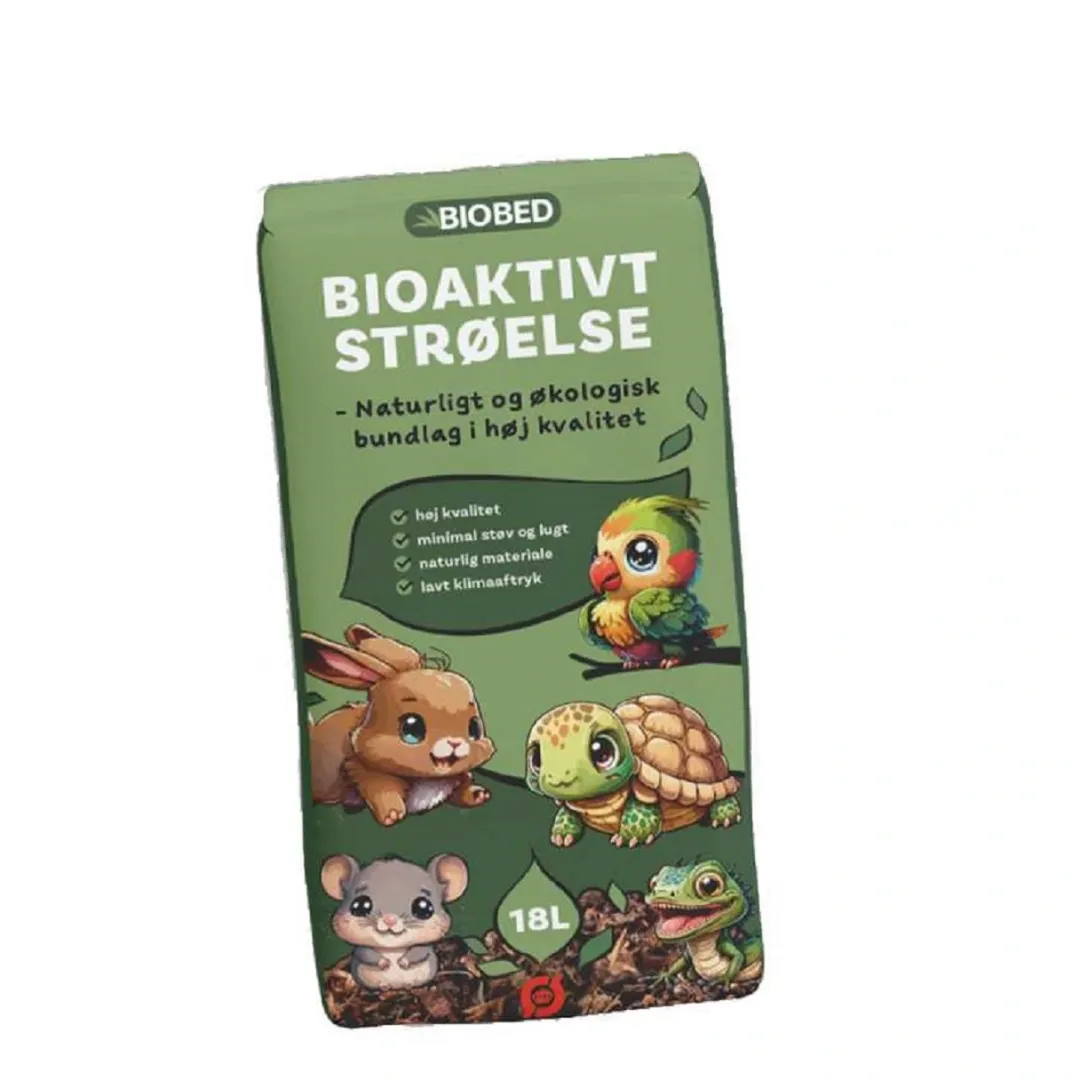 NyVraa Bioaktivt strøelse BIOBED bioaktivt strøelse 18 L