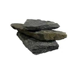 Dekoration til Akvarier og Terrarier Black Slate Rock - Skifersten til Akvarie & Terrarie pr kg