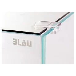 Blau - Aquaristic Blau Cubic Akvarium Aquascaping 27 L Optiwhite glas (30X30X30)