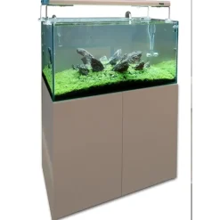 Blau - Aquaristic Blau Gran Cubic Stand 122x50x80 cm White