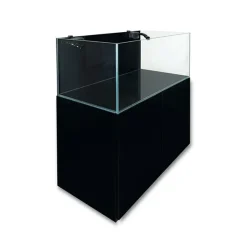 Blau - Aquaristic Blau Gran Cubic Super Reef 122 Black 366 liters Saltvandsakvarium