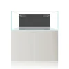 Blau - Aquaristic Blau Gran Cubic Super Reef 122 White 366 liters Saltvandsakvarium