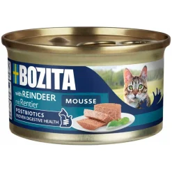 Bozita - Swedish natural quality Bozita Mousse Rensdyr 85 g - Kornfrit Fuldfoder til Kat