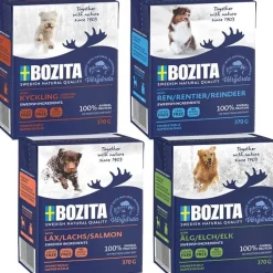Bozita - Swedish natural quality Bozita Naturals kylling og ris i gele 370 g - Naturlig hverdagsernæring