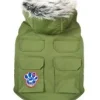 MiniZoo Canada Pooch Everest Explorer hundejakke Militærgrøn 60 cm nr 24