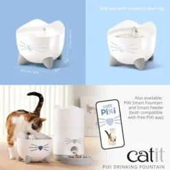 Catit Pixi Drikkefontæne i Hvid