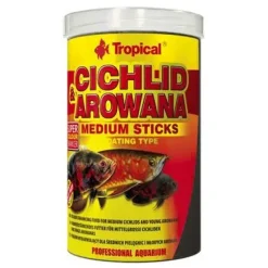 Tropical Cichlide og Arowana Medium Sticks 250 ml