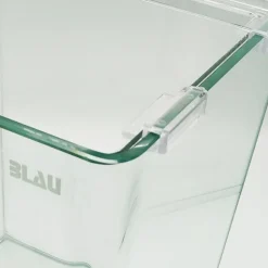 Blau - Aquaristic CUBIC Panorama Nano Akvarium 80 L