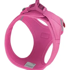 Curli Vest hundesele Clasp Air Mesh Pink S bryst 38-43 cm - let og sikker komfort