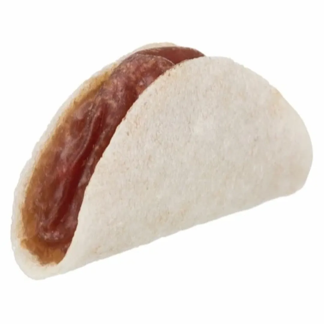 Trixie Denta Fun Mini Taco med And - sprød hundesnack med kød og hud