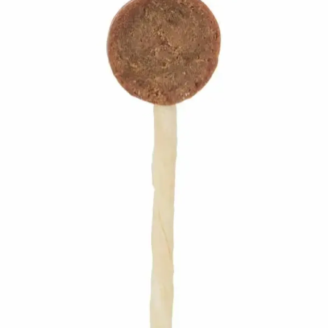 Trixie Denta Fun Slikkepind med okse og and 8 cm - hundesnack