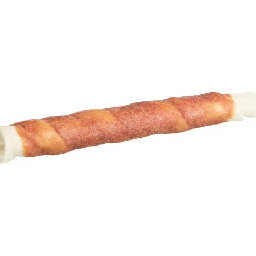 Trixie Denta Fun Tyggerulle med And 17 cm - lækker tyggeglæde til hunde