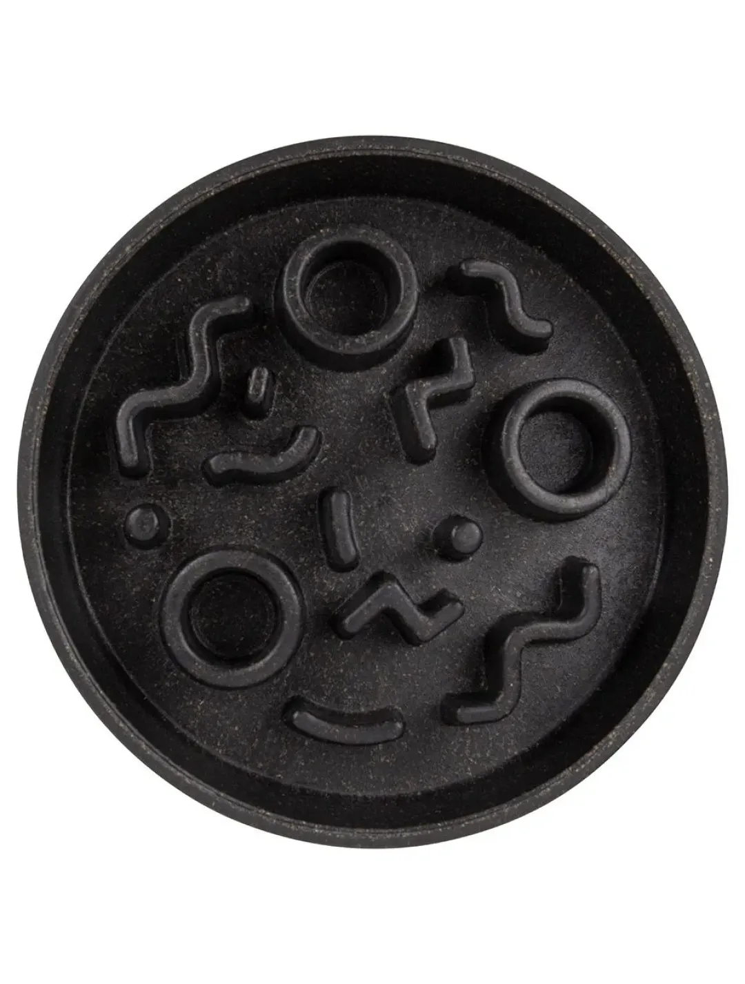 District 70 Bambus Katte foderskål Slow Feeder Dark grey