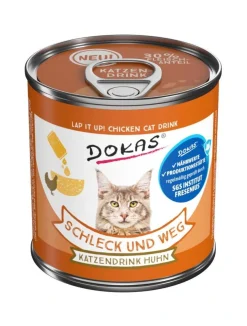Dokas Premium Hunde og Kattesnacks Dokas Drik til katte m. kylling 100gr