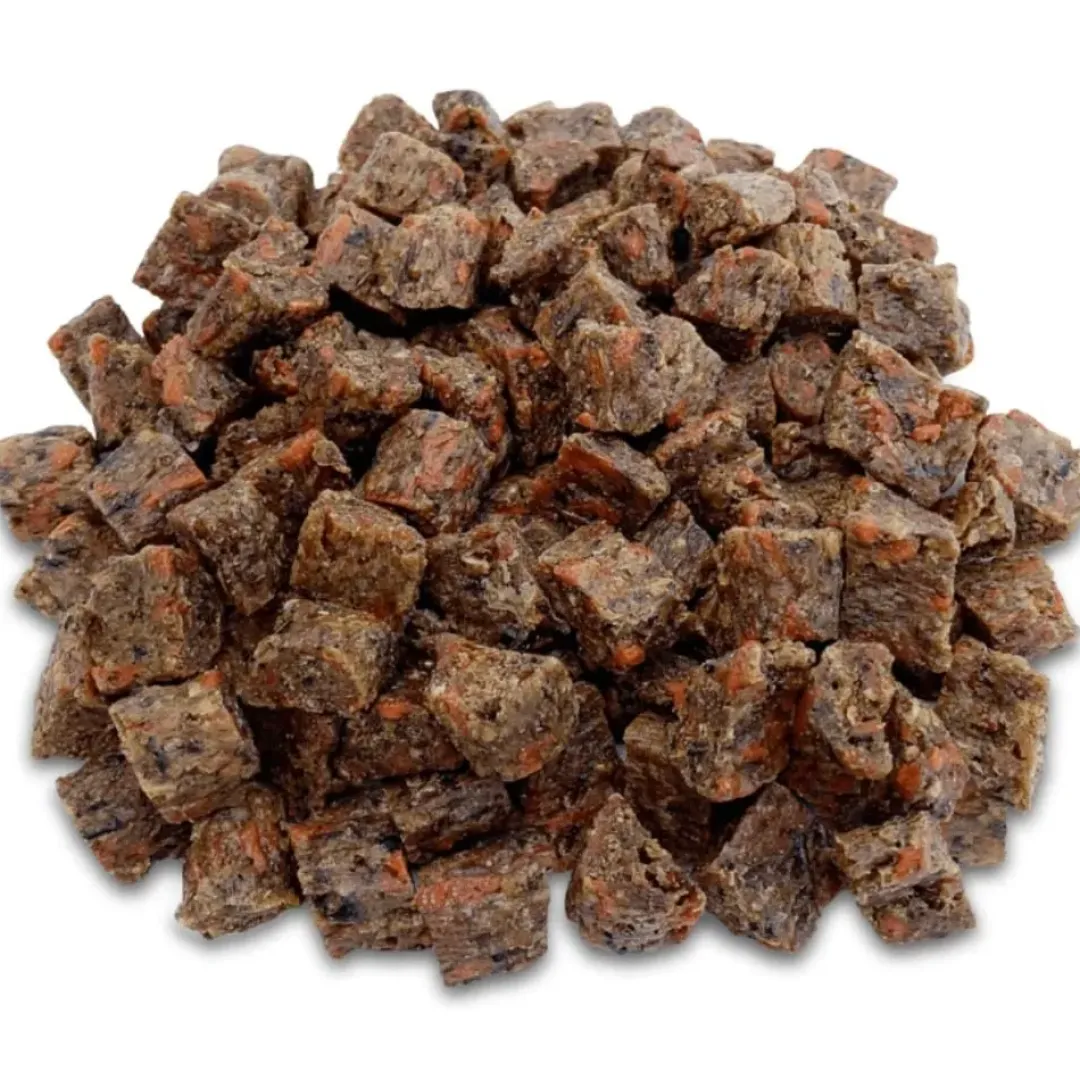 Dokas Premium Hunde og Kattesnacks Dokas Insektgodbidder og gulerod 100 g - klimavenlige hundesnacks