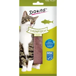 Dokas Premium Hunde og Kattesnacks Dokas Kat Tunfilet 22 g