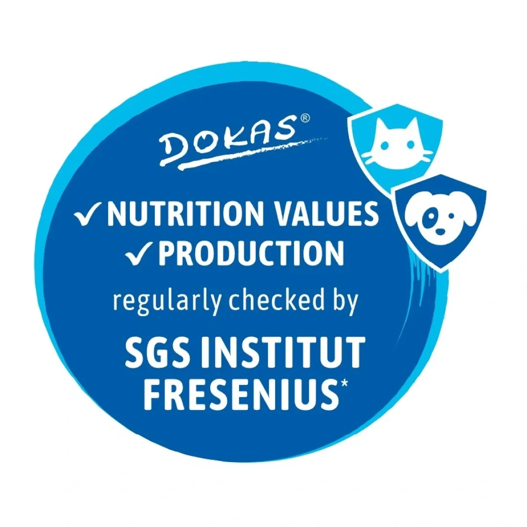 Dokas Premium Hunde og Kattesnacks Dokas Kylling med ris og sesam 70 g - sprøde hundesnacks