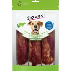 Dokas Premium Hunde og Kattesnacks Dokas Tyggeben med andebryst 3 stk 210 g - smagfulde hundesnacks