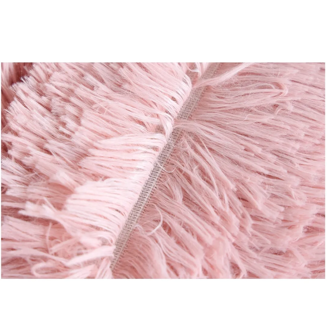 Donut Cozy Hundeseng Lyserød 50 cm - blød og hyggelig seng til små hunde