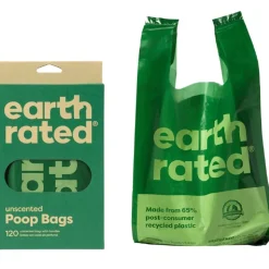 Earth Rated - høm høm poser Earth Rated Øko hømhømposer med håndtag 120 stk