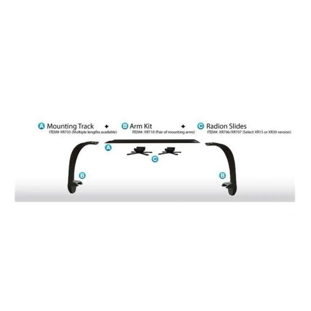 EcoTech Marine Montering til Radion G5 Multi RMS skinnesystem