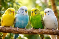 MiniZoo Engelsk Undulat unge (Melopsittacus undulatus)