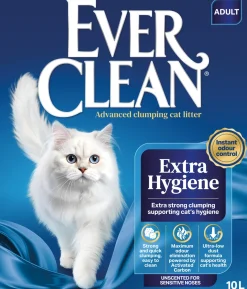 Ever Clean Kattegrus Ever Clean Extra Strong Kattegrus Uparfumeret Extra Hygiene 10 L