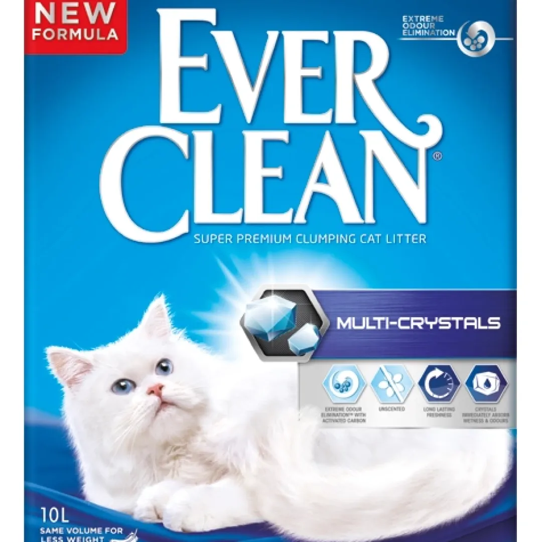 Ever Clean Kattegrus Ever Clean Multi-Crystals Kattegrus 10 L