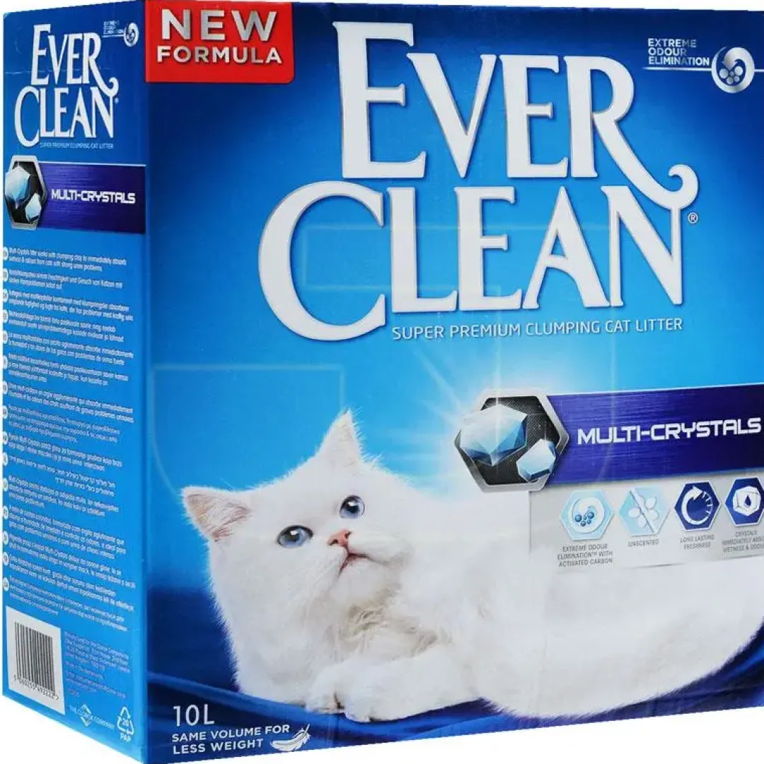 Ever Clean Kattegrus Ever Clean Multi-Crystals Kattegrus 10 L