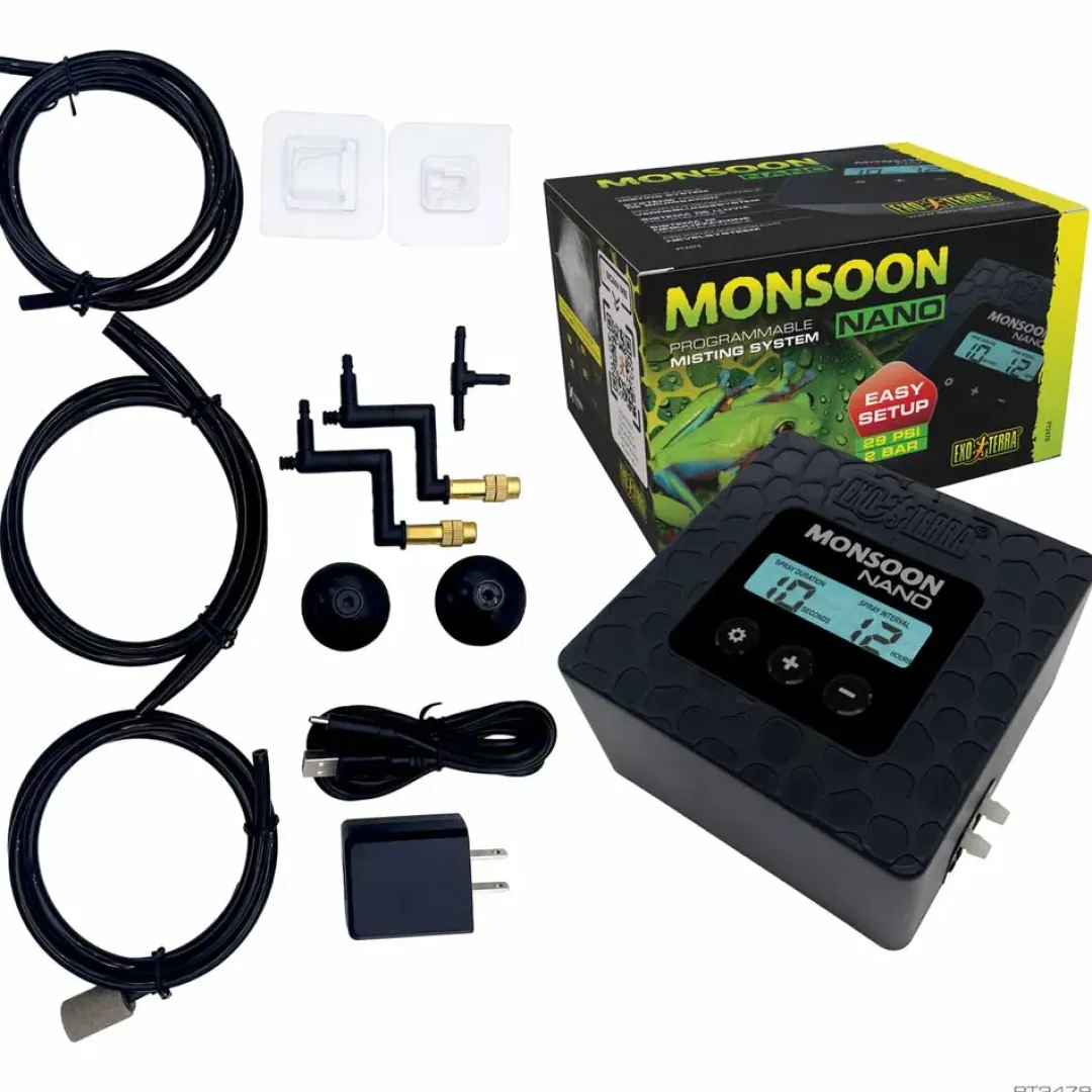 ExoTerra Exo Terra Dimsystem Nano til Monsoon - Fleksibel udvidelse til dit terrarium