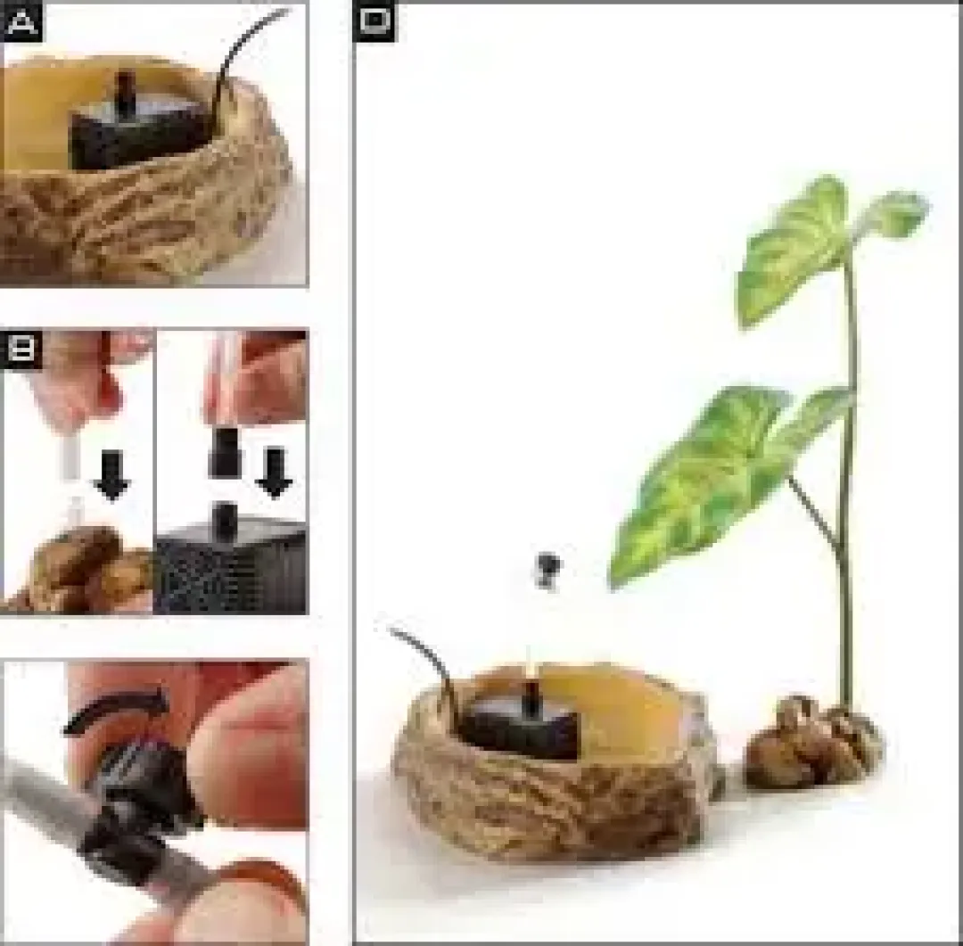 ExoTerra Exo Terra Dripping plante med pumpe lille