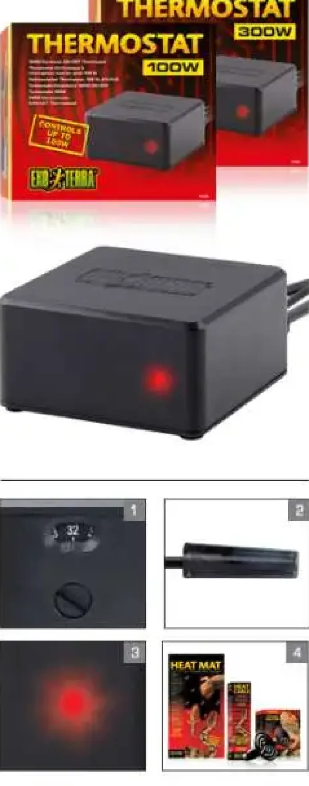 ExoTerra Exo Terra Thermostat 300 W