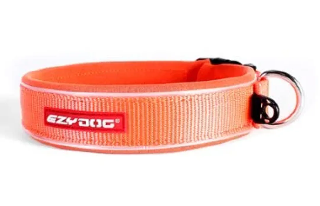 Ezydog Neopren Halsbånd XS Orange 28-32 cm
