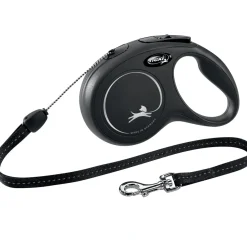 Flexi Hundesnor Flexi Classic hundesnor M 8 meter 20 kg sort