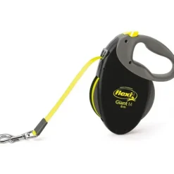 Flexi Hundesnor Flexi Neon Giant bånd M 8 meter 25 kg neon gul