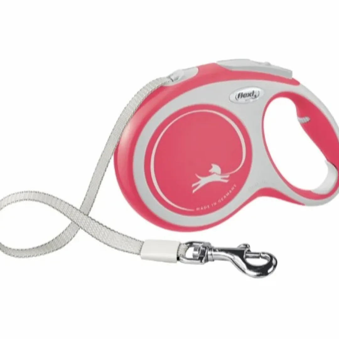 Flexi Hundesnor Flexi New Comfort bånd L 8 meter 50 kg rød